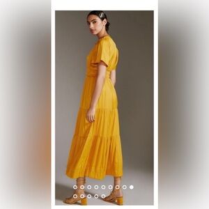 Yellow Somerset Dress from Anthropologie- XS